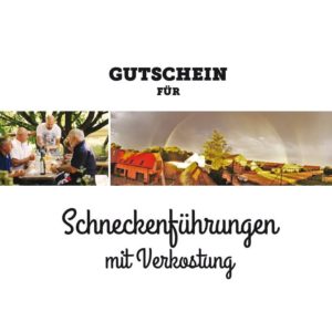 Schnecken-Führung Gutschein am Gugumuck-Hof