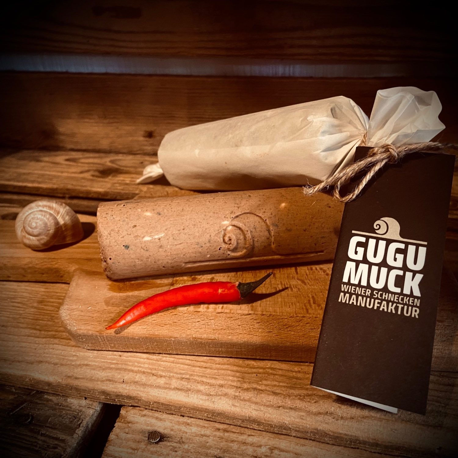 Kakao Chili Schnecken Butter